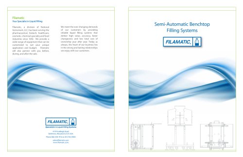 Semi-Automatic Benchtop Filling Systems