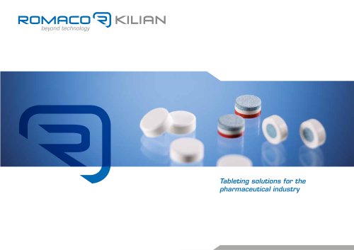 Tableting solutions for the pharmaceutical industry