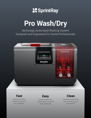 SprintRay Pro Wash/Dry