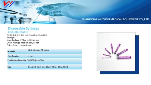 WUZHOU-Feeding Syringe