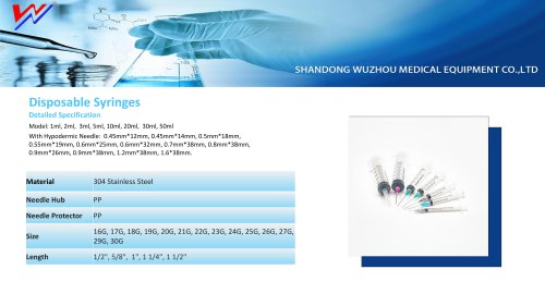 WUZHOU-Syringe