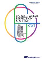 CWI - Capsule Weight Inspection Machine