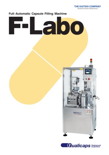 F-Labo Fully-Automatic Capsule Filling Machine