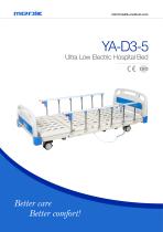 YA-D3-5 Electric Ultra Low Hospital Bed