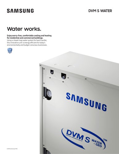 DVM S Water Brochure