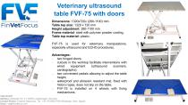 FVF-75 ultrasound table Finvetfocus