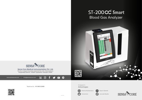 ST-200 CC Smart Blood Gas Analyzer