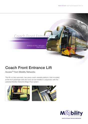 Coach Front Entrance Lift