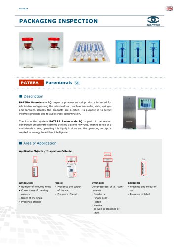 PACKAGING INSPECTION