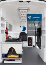 Ambulance Absolut, rationalization of space and weight