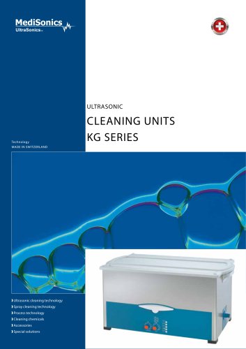 CLEANING UNITS KG SERIES