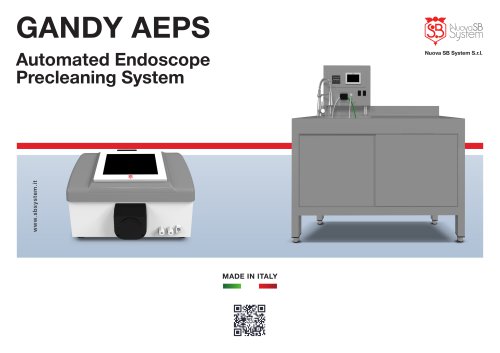 GANDY AEPS Automated Endoscope Precleaning System