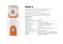 SIMZO ULTRASONIC MESH NEBULIZER NBM-2