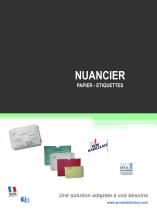 Nuancier papier - 1