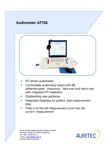 Audiometer AT700