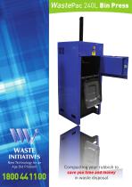 WastePac 240L Bin Press