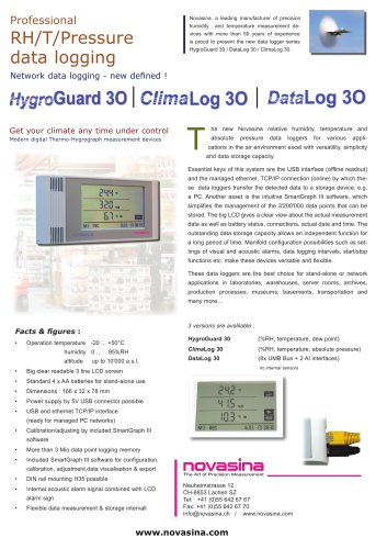 HygroGuard / ClimaLog / DataLog