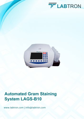 Automated Gram Staining System LAGS- B10 Catalog