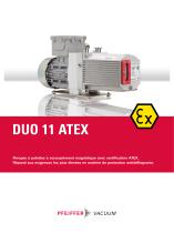 Duo 11 ATEX - Two-stage Rotary Vane Pumps - 1