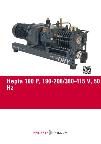 Hepta 100 P, 190-208/380-415 V, 50 Hz