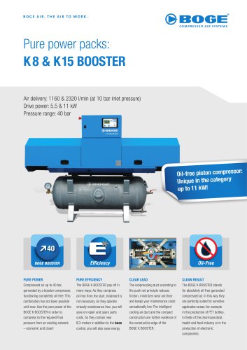 K 8 & K 15 BOOSTER