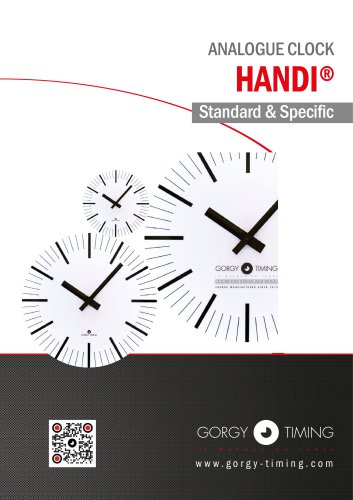 ANALOGUE CLOCK HANDI® STANDARD & SPECIFIC