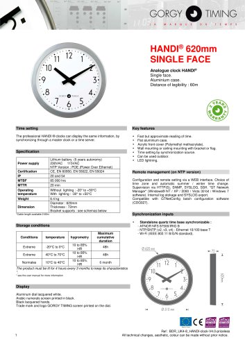 HANDI® 620mm SINGLE FACE