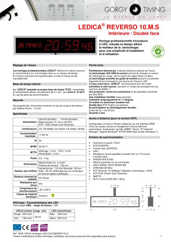 LEDICA REVERSO 10/M/S