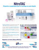 Étiquettes pour le stockage en azote liquide - 1