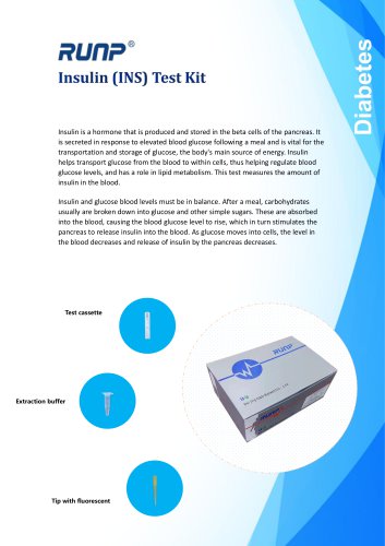 Insulin (INS) Test Kit (FIA) 00034C