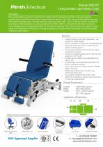 Model 93CDT Tilting Divided Leg Podiatry Chair