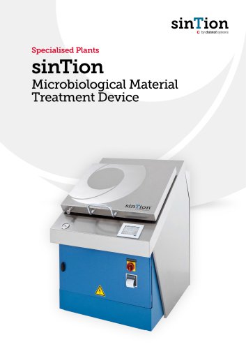 sinTion Microbiological Material Treatment Device