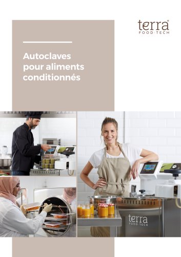 Autoclaves pour aliments conditionnés - CFS-V SERIES | TERRA Food-Tech®