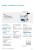 AUTOCLAVES CHARGE VERTICALE DE PAILLASSE SANS SECHAGE  Série AVS-N - 6