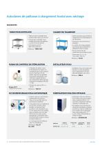 AUTOCLAVES HORIZONTAUX DE PAILLASSE AVEC SECHAGE -  Série AHS-DRY - 8