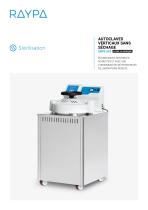 AUTOCLAVES VERTICAUX SANS SECHAGE  - Série AES - 1