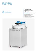 AUTOCLAVES VERTICAUX AVEC SECHAGE -  AE-DRY SERIES