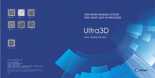 Ultra3D ENT CBCT dual-detector & dual-source brochure