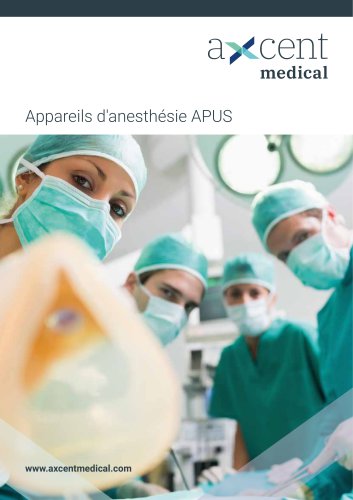 Appareils d'anesthésie APUS