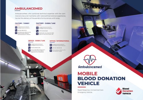 Blood Donation Vehicle Presentation