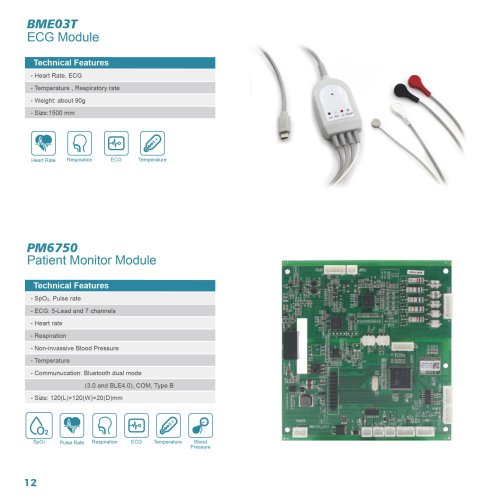 BME03T ECG Module