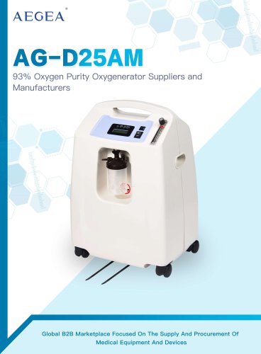 AG-D25AM 93% Oxygen Purity Oxygenerator Suppliers and Manufacturers