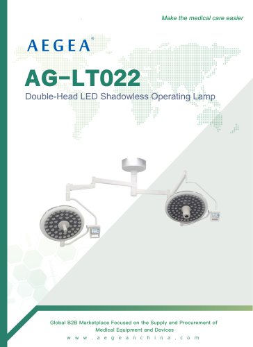 AG-LT022 LED Shadowless Ceiling Mounted Surgical Lights For Operating Room