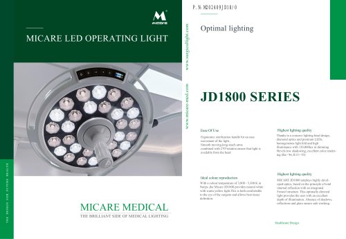 Minor Surgery Light M202409JD180 - JD1800