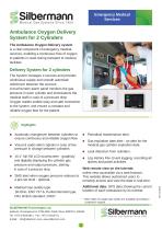 AMBULANCE OXYGEN DELIVERY SYSTEM  - 2 sources