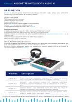 AUDIXI 10: AUDIOMÈTRE DIGITAL INTELLIGENT - 2