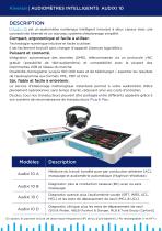 Brochure Audixi 10 audiòmetre intelligent - 2