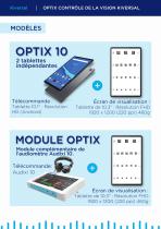 Brochure du module de contrôle de vision OPTIX pour Audixi 10 - 2