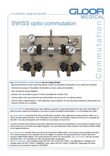 SWISS optio change-over