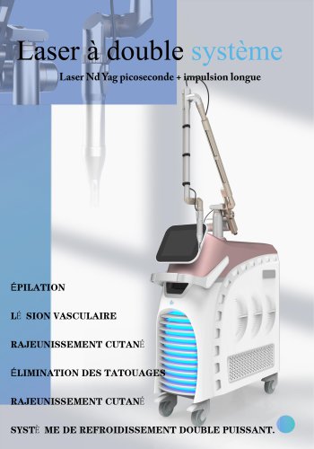 Machine d'épilation à impulsion longue pour l'élimination des pigments PICOSECOND